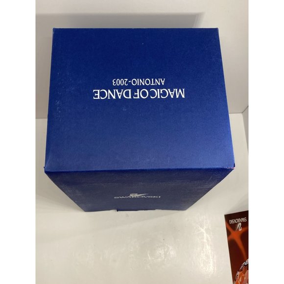 Swarovski Antonio Society Collector Series 2003 Name Plate Display Stand Box - Picture 14 of 14